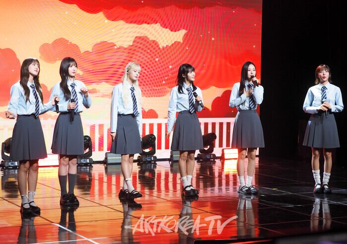 비웨이브(BEWAVE) 첫 번째 싱글 앨범 '비 유어 웨이브'(Be your Wave) 발매 기념 쇼케이스(윤슬, 고운, 레나, 제나, 아인, 지언) 2024.10.10 사진 ⓒ아트코리아방송 이용선 기자