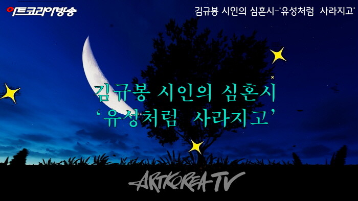 [김규봉 시인의 심혼시] '유성처럼  사라지고'