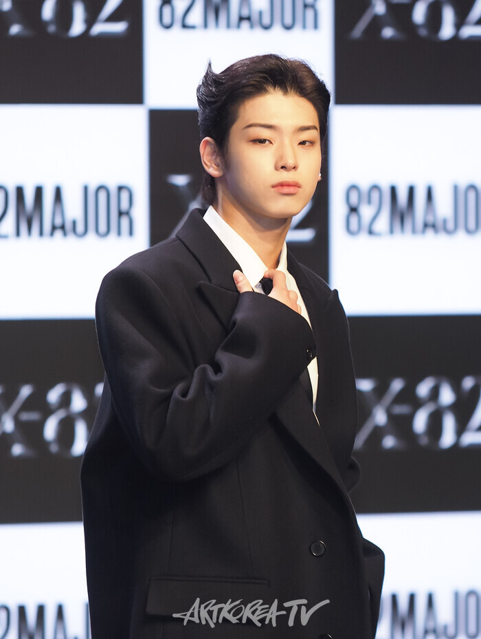 82메이저 '엑스-82'(X-82) 발매 기념 쇼케이스(김도균). 2024.10.15 사진 ⓒ아트코리아방송 이용선 기자​