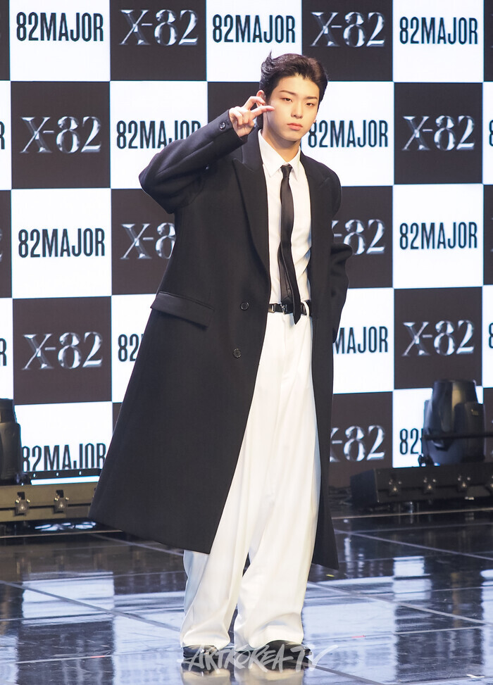 82메이저 '엑스-82'(X-82) 발매 기념 쇼케이스(김도균). 2024.10.15 사진 ⓒ아트코리아방송 이용선 기자​