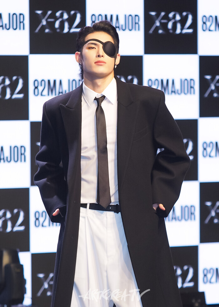 82메이저 '엑스-82'(X-82) 발매 기념 쇼케이스(윤예찬). 2024.10.15 사진 ⓒ아트코리아방송 이용선 기자​