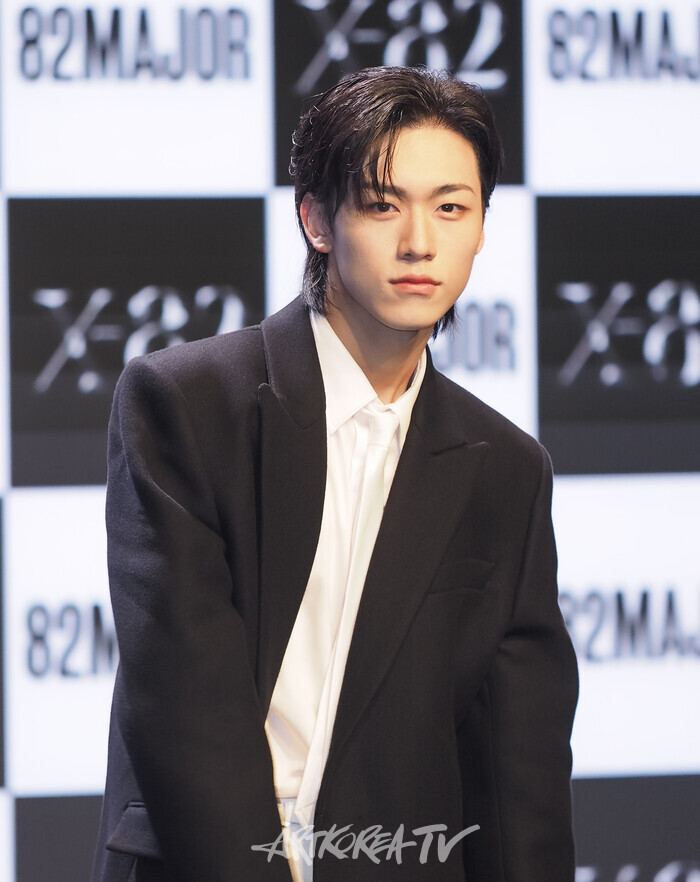 82메이저 '엑스-82'(X-82) 발매 기념 쇼케이스(박석준). 2024.10.15 사진 ⓒ아트코리아방송 이용선 기자​