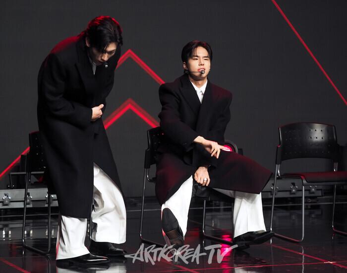 82메이저 '엑스-82'(X-82) 발매 기념 쇼케이스. 2024.10.15 사진 ⓒ아트코리아방송 이용선 기자​