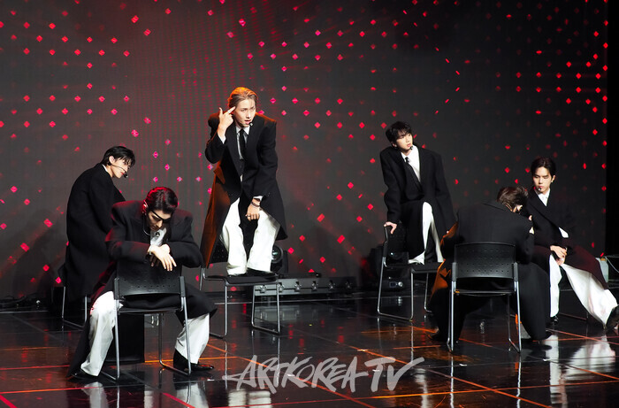 82메이저 '엑스-82'(X-82) 발매 기념 쇼케이스. 2024.10.15 사진 ⓒ아트코리아방송 이용선 기자​