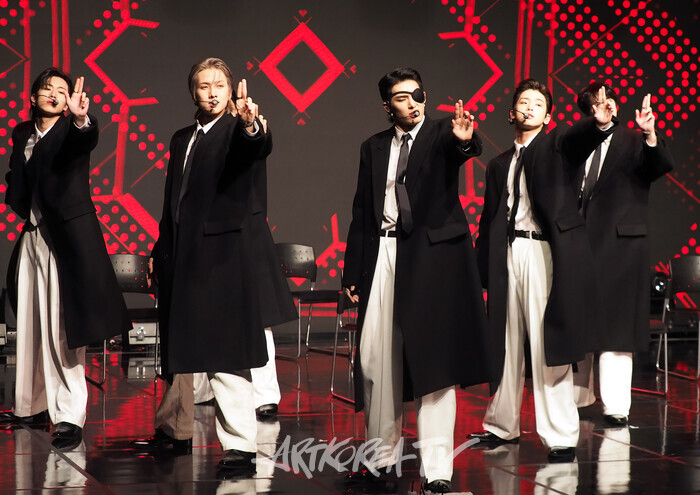 82메이저 '엑스-82'(X-82) 발매 기념 쇼케이스. 2024.10.15 사진 ⓒ아트코리아방송 이용선 기자​