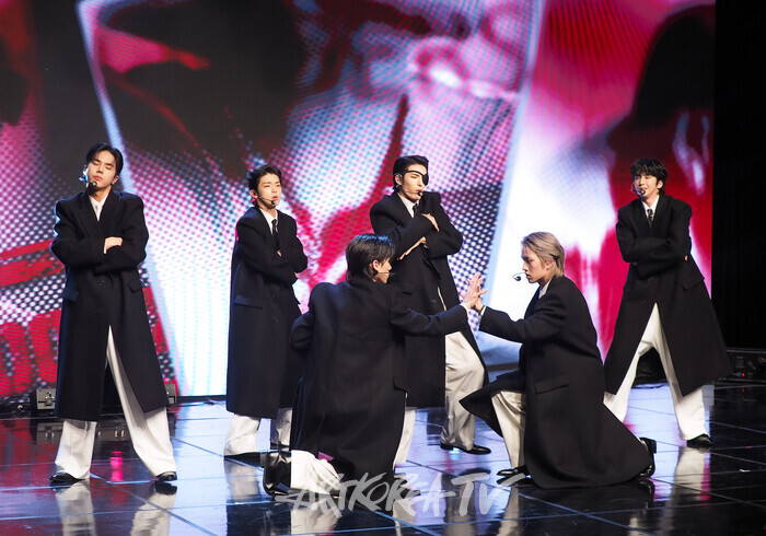 82메이저 '엑스-82'(X-82) 발매 기념 쇼케이스. 2024.10.15 사진 ⓒ아트코리아방송 이용선 기자​