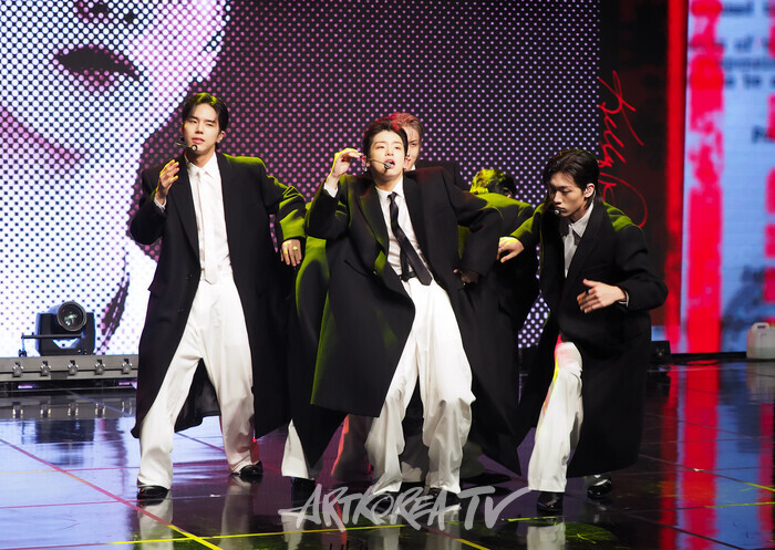 82메이저 '엑스-82'(X-82) 발매 기념 쇼케이스. 2024.10.15 사진 ⓒ아트코리아방송 이용선 기자​