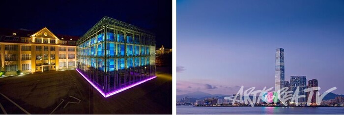 (좌) ZKM 카를스루에 예술미디어센터: 1989년에 설립된 세계적인 미디어 아트 기관으로, 예술과 기술의 융합을 탐구하며 전시, 연구, 심포지엄 등을 통해 미디어 아트의 발전에 기여하고 있다.(우) 홍콩 M+ 뮤지엄: 20세기 및 21세기의 시각예술, 디자인, 건축 등을 수집·전시하는 아시아 최대의 근현대 시각문화 박물관으로, 홍콩의 지역성과 국제적 관점을 아우르며 혁신적인 문화 플랫폼을 지향한다.