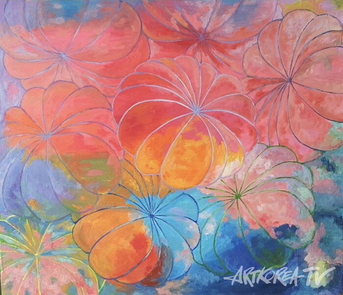 박병희, INTEREST, 45.5x53cm, Oil on canvas, 2024 [무심회화회]