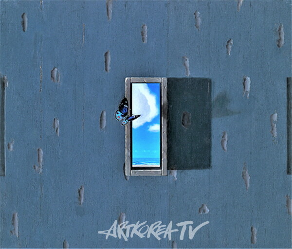 여름에-, 73×60.6cm, Oil on Canvas,2019.