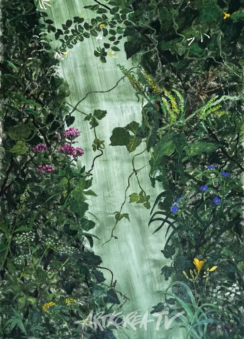 [Johyun Gallery] Kim Chong Hak, Landscape, 2022, Acrylic on Canvas, 193 x 130 cm