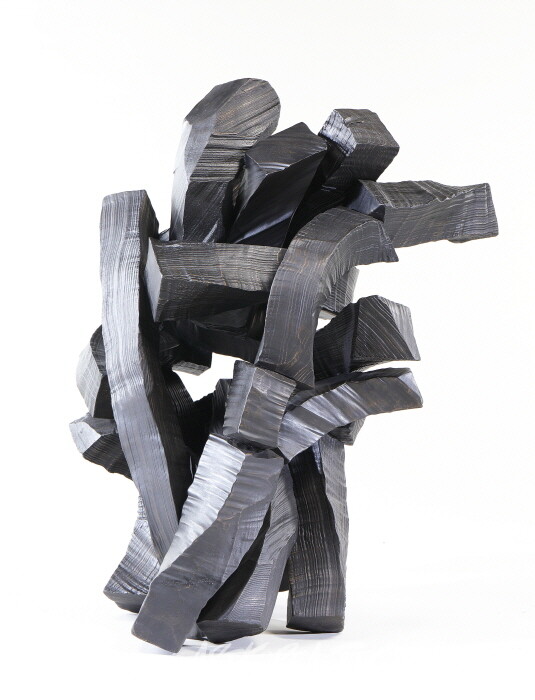 [Johyun Gallery] Lee Bae, Brushstroke Sculpture, 2024, Bronze, 91 x 65 x 70 cm