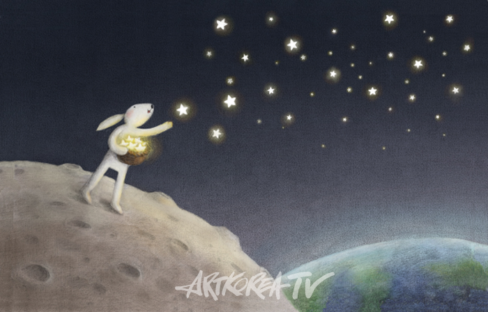 Spreading Stars (Rabbit Moon)_2018_Pigment Print_42 x 26 cm