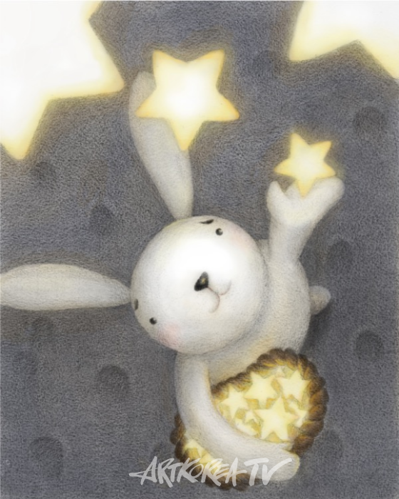 소원(Rabbit Moon)_2018_ Pigment Print_21 x 26 cm.