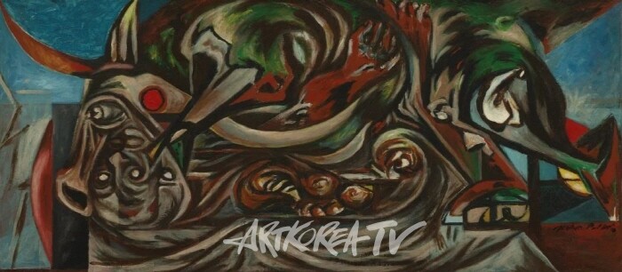 잭슨 폴록 무제 (1938-1941). © 폴록-크라스너 재단-ADAGP, 파리 2024.