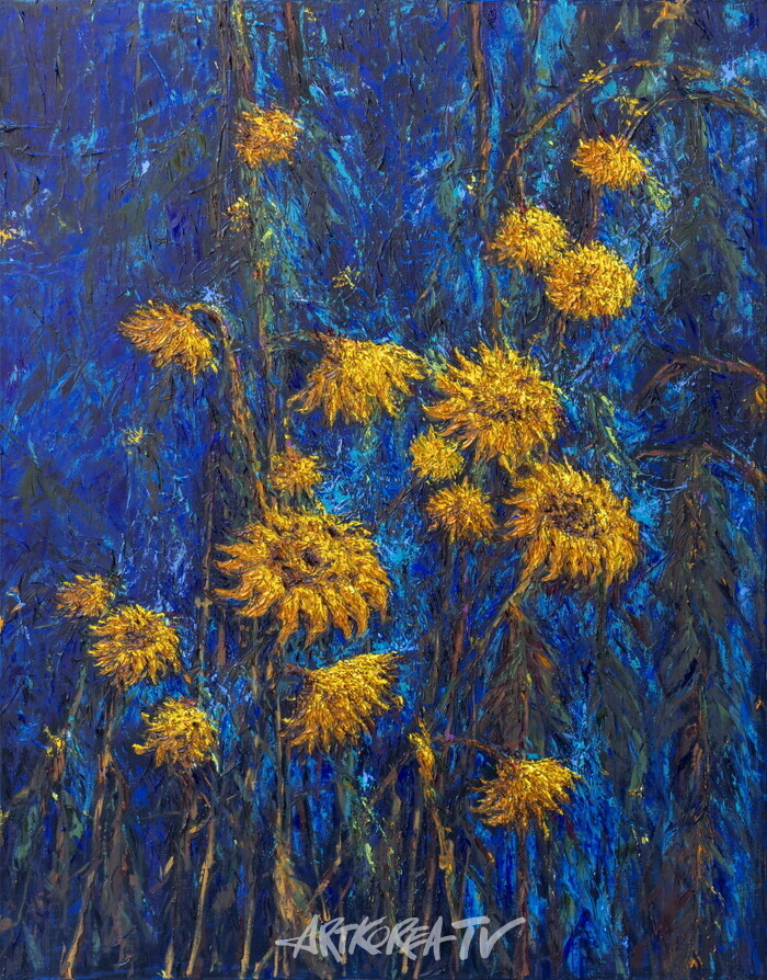 Dionysus flower 2, 116.8x91.0, oil on canvas, 2024