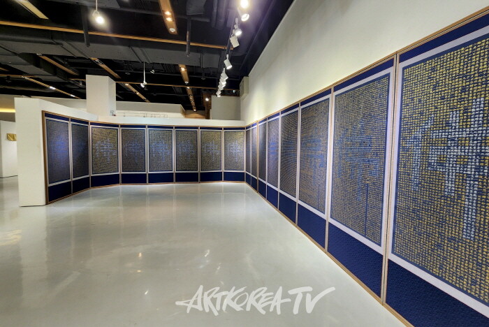 박외수 개인전-10년 동안 작업한 화엄경