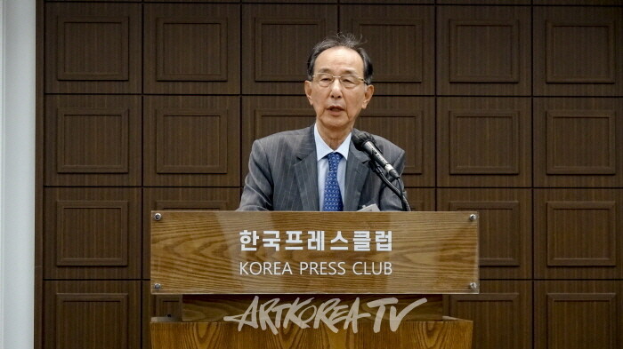 제1회 한불문화예술협회상 최예태 화백 미술상 수상