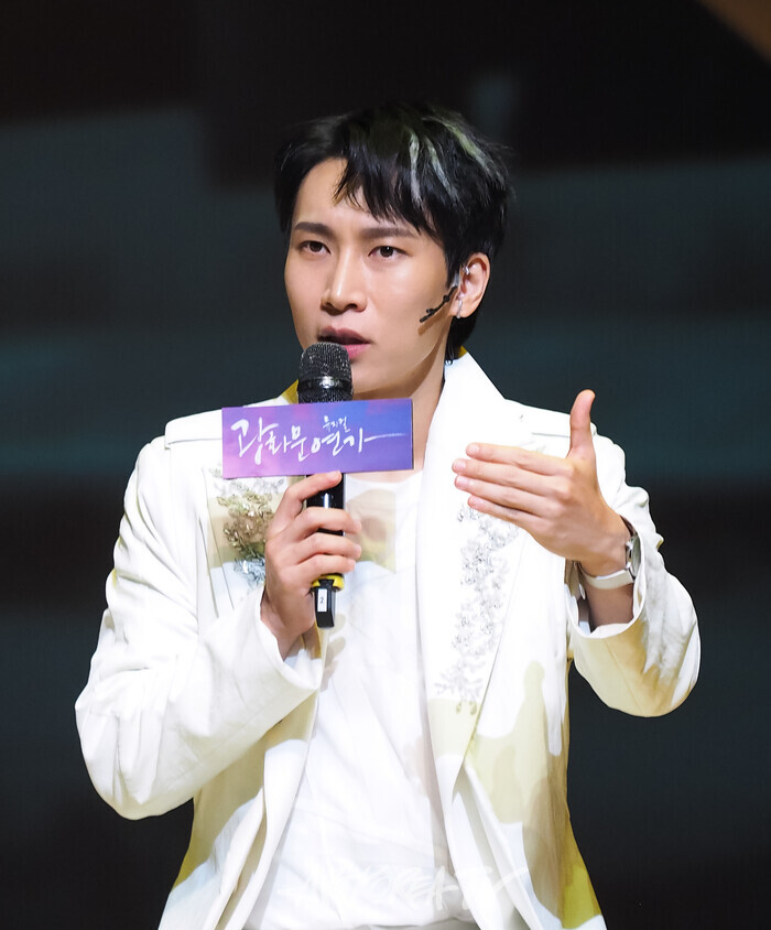 뮤지컬 '광화문연가' 프레스콜(월하 역 서은광 ) 2024.10.29 사진 ⓒ아트코리아방송 이용선 기자