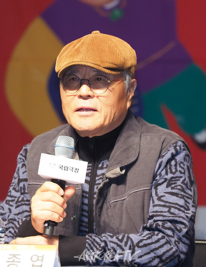 '마당놀이 모듬전' 기자간담회(김종엽) 2024.11.05 사진 ⓒ아트코리아방송 이용선 기자​