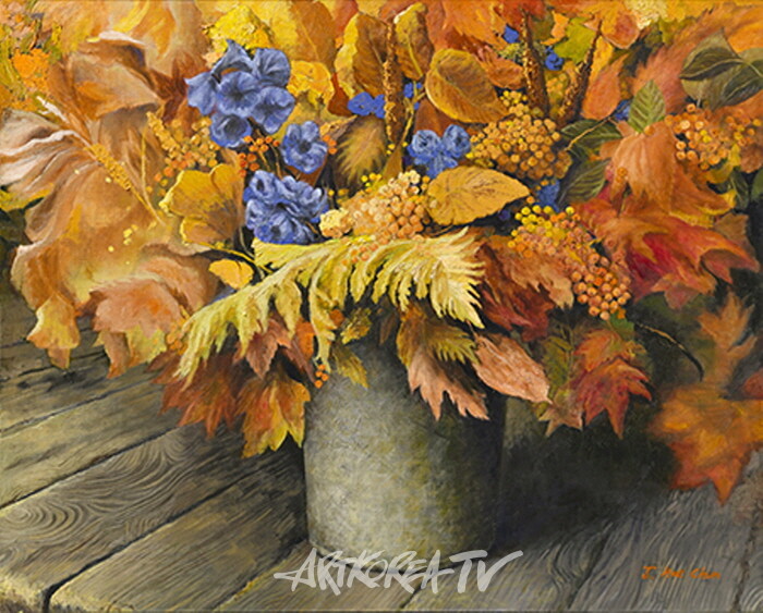 회상. 100x80.3cm. Oil on canvas. 2010