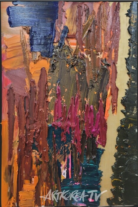 정재철, Middle ground, oil on canvas, 194x130cm (120F), 2024