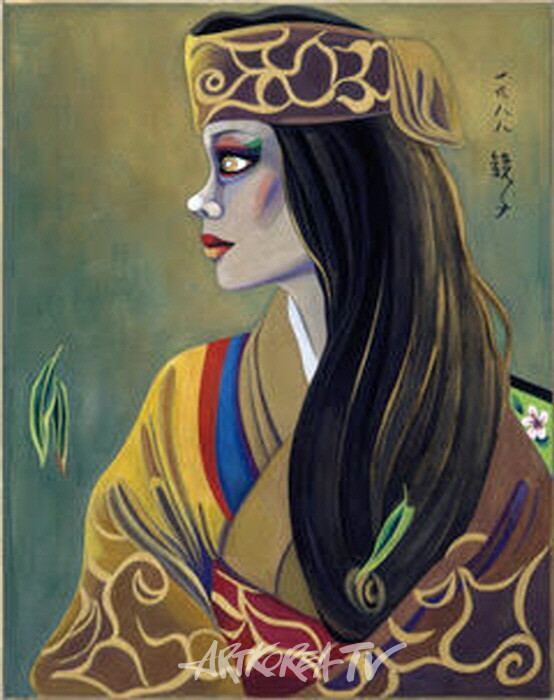 찬란한 전설, 천경자 탄생 100주년 기념 특별전 – 고아이누여인 1988