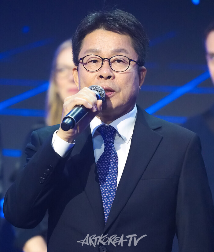 제3회 서울융합예술페스티벌 언폴드엑스 2024 '2084 : 스페이스오디세이' 개막식(서울문화재단 이창기 대표이사) 2024.11.07 사진 ⓒ아트코리아방송 이용선 기자​