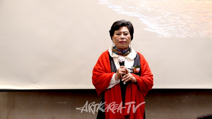 2024 문학고을 하반기 등단식 개최-양경숙 교수 시 낭송