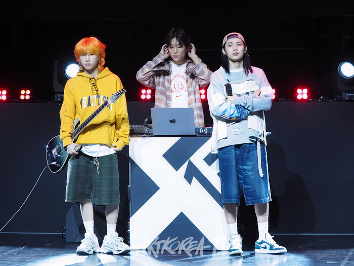 13파운드(FOUND) 데뷔 쇼케이스 (송치원-김성연-박민서) 2024.11.13 사진 ⓒ아트코리아방송 이용선 기자​