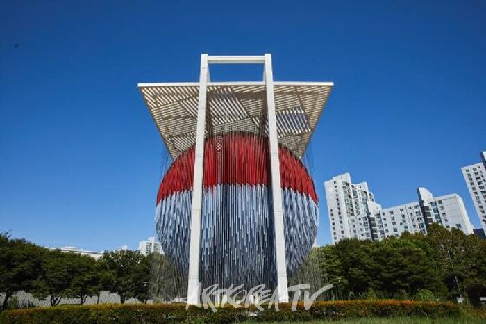 가상의 구-베네수엘라 지저스 라파엘 소토(Jesus Rafael Soto)-17.0X17.0X24.0 (m)