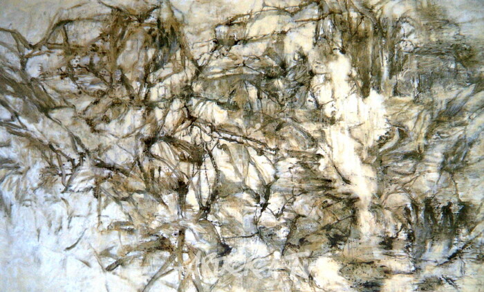 겸재예찬 227×364cm 국립현대미술관 소장