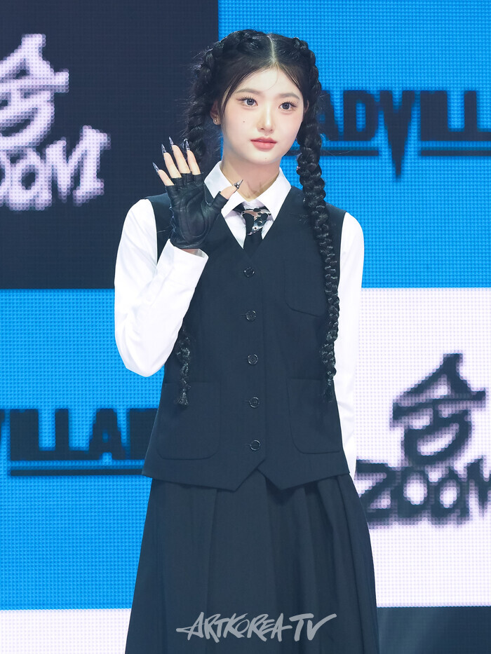 배드빌런 디지털 싱글 '숨'(ZOOM) 발매 기념 쇼케이스(켈리). 2024.11.19 사진 ⓒ아트코리아방송 이용선 기자​