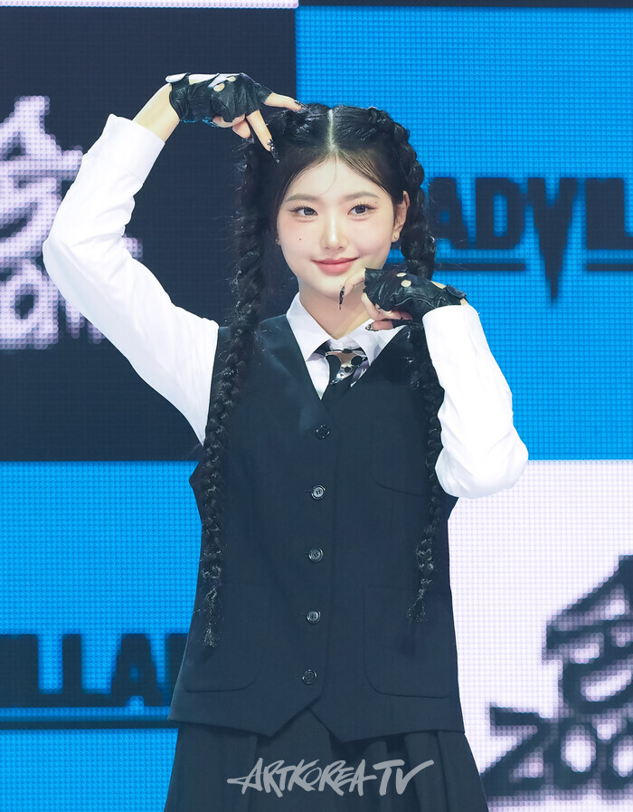 배드빌런 디지털 싱글 '숨'(ZOOM) 발매 기념 쇼케이스(켈리). 2024.11.19 사진 ⓒ아트코리아방송 이용선 기자​