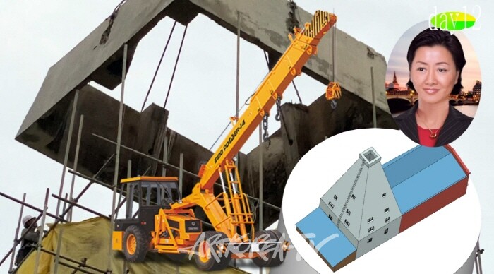 이윤석, 39일간의 철거기록 청파동 굴뚝건물, 2021-사진 서울시립미술관