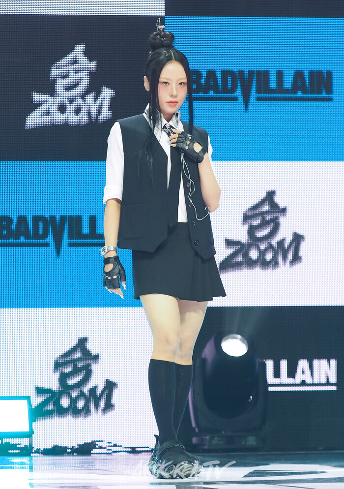 배드빌런 디지털 싱글 '숨'(ZOOM) 발매 기념 쇼케이스(이나). 2024.11.19 사진 ⓒ아트코리아방송 이용선 기자​