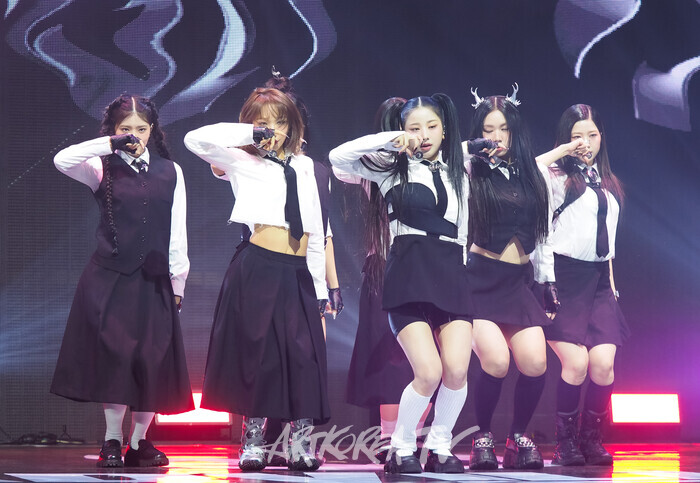 배드빌런 디지털 싱글 '숨'(ZOOM) 발매 기념 쇼케이스. 2024.11.19 사진 ⓒ아트코리아방송 이용선 기자​