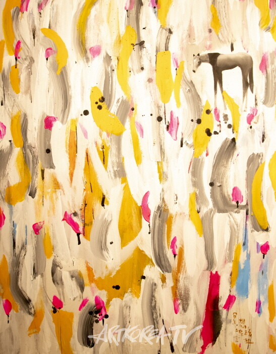 UTOPIA MEDITATION 캔버스에 아크릴 116×92cm 2024 (5)