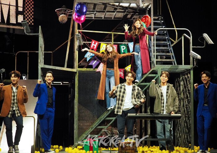 뮤지컬 '틱틱붐' 프레스콜. 2024.11.20 사진 ⓒ아트코리아방송 이용선 기자​