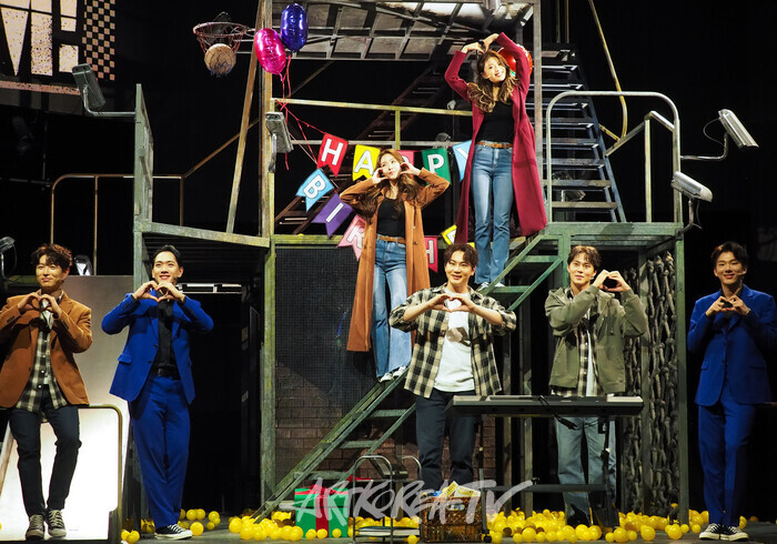 뮤지컬 '틱틱붐' 프레스콜. 2024.11.20 사진 ⓒ아트코리아방송 이용선 기자​