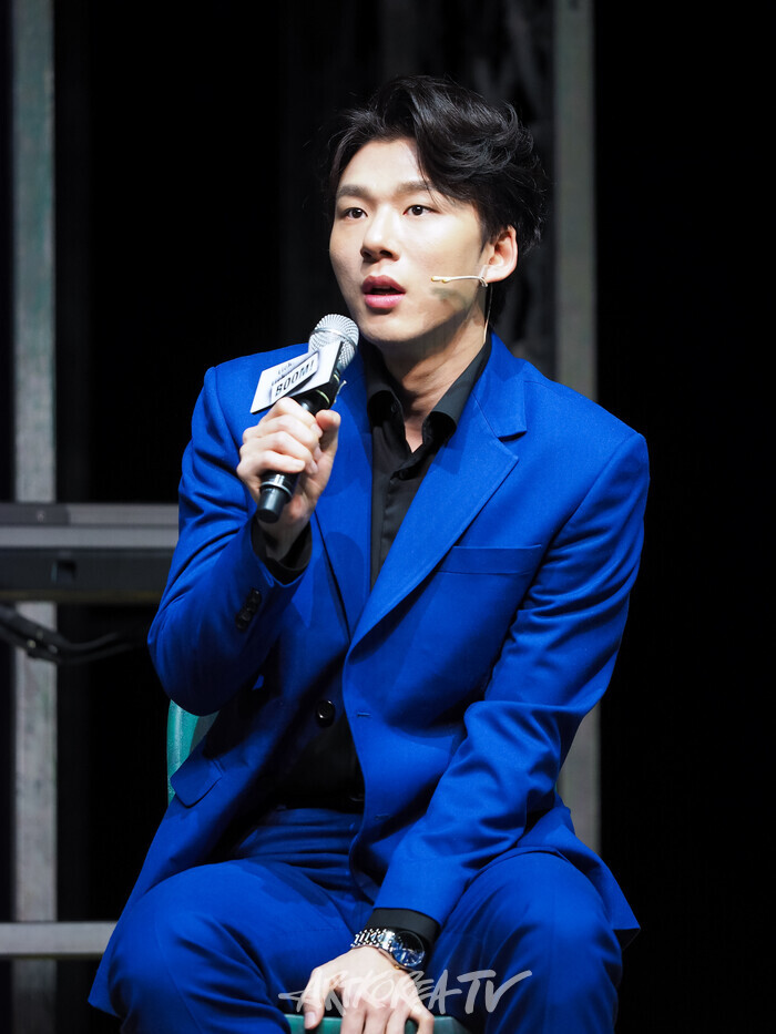 뮤지컬 '틱틱붐' 프레스콜(마이클 역 양희준). 2024.11.20 사진 ⓒ아트코리아방송 이용선 기자​