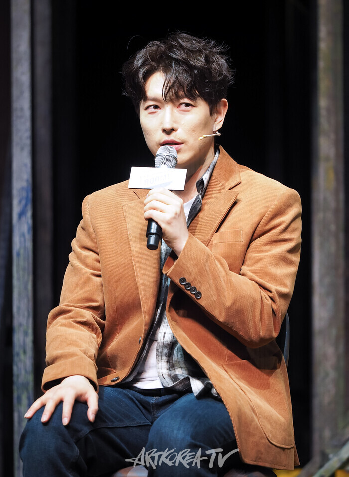 뮤지컬 '틱틱붐' 프레스콜(존 역 배두훈). 2024.11.20 사진 ⓒ아트코리아방송 이용선 기자​