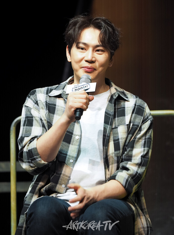 뮤지컬 '틱틱붐' 프레스콜(존 역 장지후). 2024.11.20 사진 ⓒ아트코리아방송 이용선 기자​