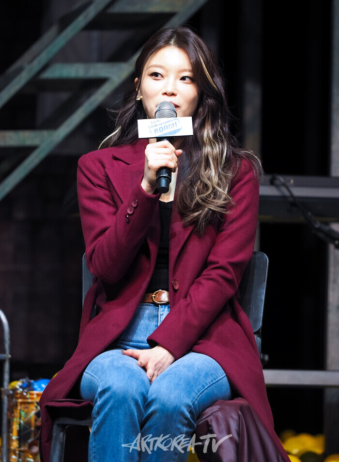 뮤지컬 '틱틱붐' 프레스콜(수잔 역 김수하). 2024.11.20 사진 ⓒ아트코리아방송 이용선 기자​