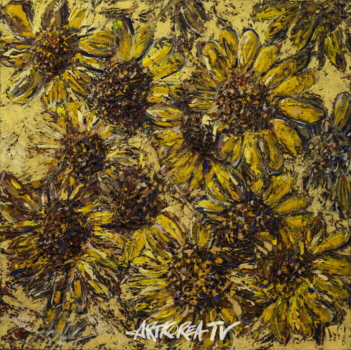 '해바라기와 철학의 조화, 왕영미 작가의 ‘영원회귀’ 개인전'