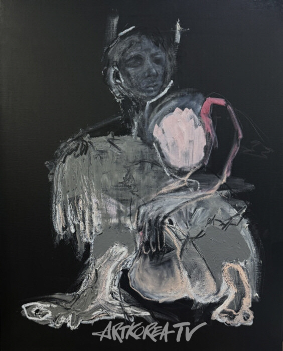 하지원 HA Jiwon VIRTUAL VENUS2024 Mixed media on canvas90.9 X 72.7cm