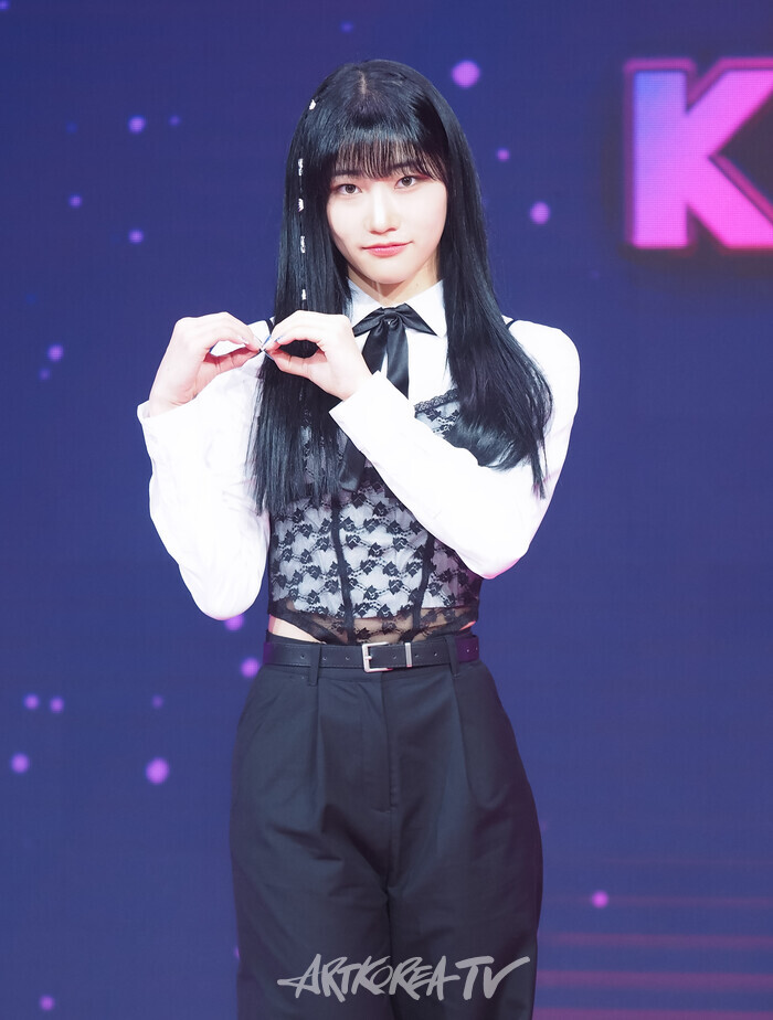 켈트나인(KELT9b) 의정 '언크러셔블'(UNCRUSHABLE) 발매 기념 쇼케이스. 2024.11 22 사진 ⓒ아트코리아방송 이용선 기자​