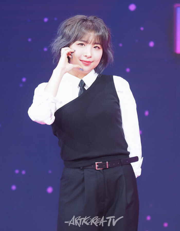 켈트나인(KELT9b) 루아 '언크러셔블'(UNCRUSHABLE) 발매 기념 쇼케이스. 2024.11 22 사진 ⓒ아트코리아방송 이용선 기자​