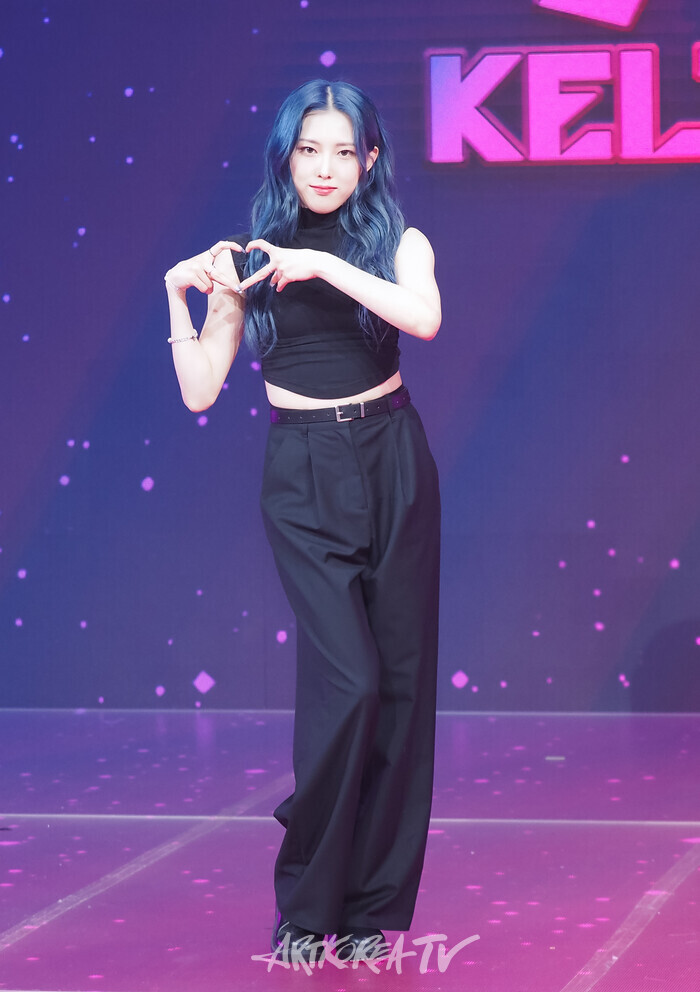 켈트나인(KELT9b) 민주 '언크러셔블'(UNCRUSHABLE) 발매 기념 쇼케이스. 2024.11 22 사진 ⓒ아트코리아방송 이용선 기자​