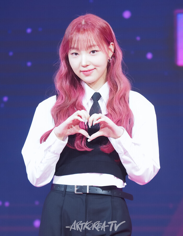 켈트나인(KELT9b) 채린 '언크러셔블'(UNCRUSHABLE) 발매 기념 쇼케이스. 2024.11 22 사진 ⓒ아트코리아방송 이용선 기자​